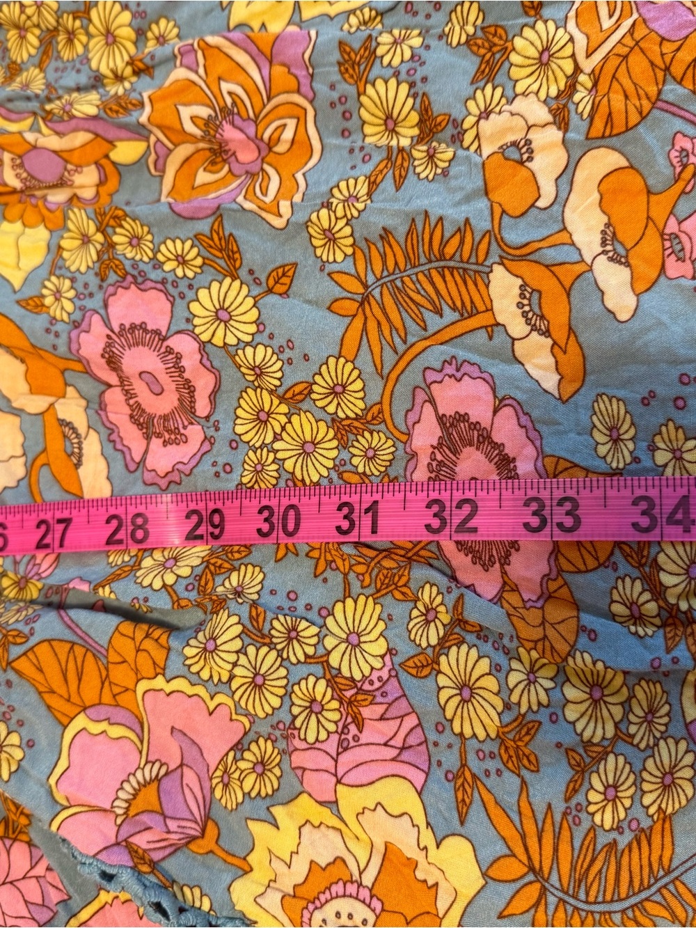Rusttydustty 3XL Floral V-Neck Dress Flowy Boho Western Hippy Cute Comfy - Picture 12 of 17